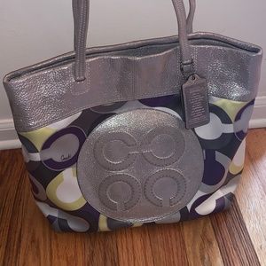 Vintage Coach tote/shoulder bag bag